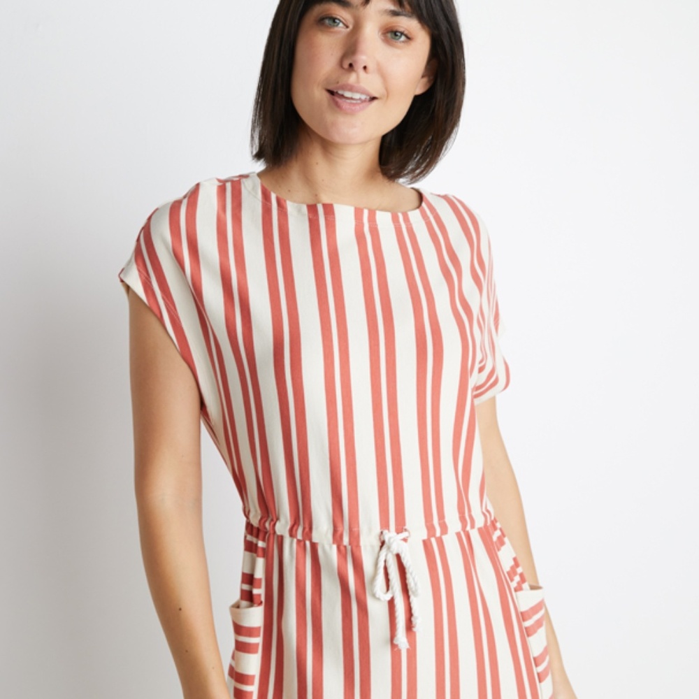 Marine Layer Lola Cocoon Dress in Autumn Glaze